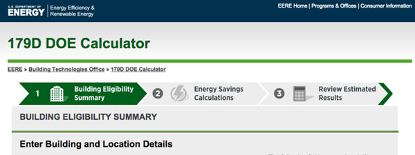 Department of energy calculator