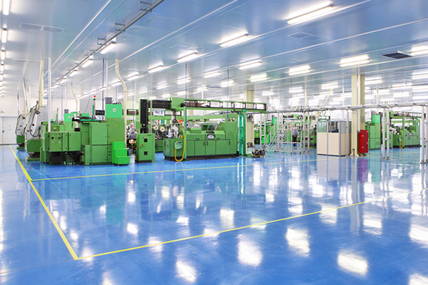 Green manufacturing plant