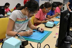 summer manufacturing camp at DuPage